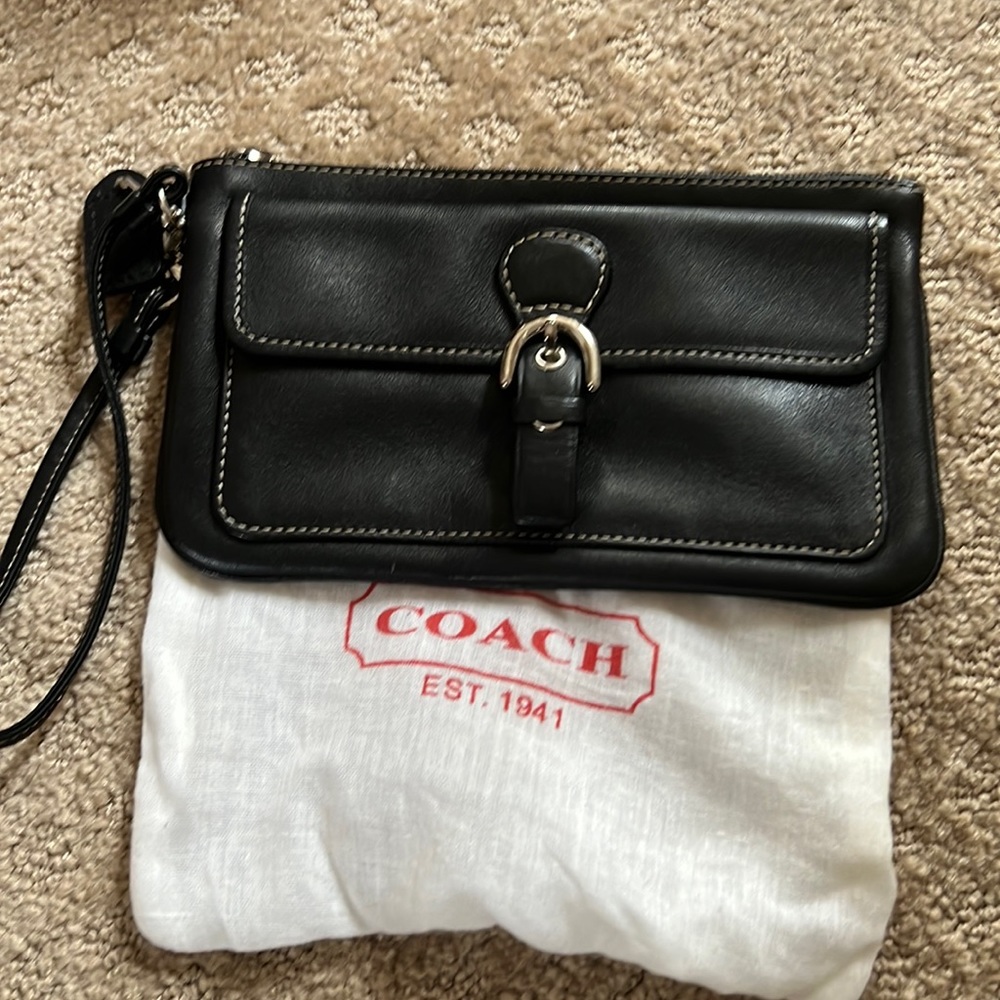 Coach wristlet - Black